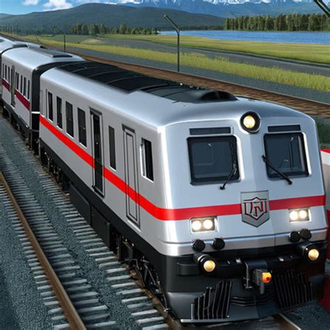 Treno Simulatore Giochi Pubblico Trasporto Treno Guida Giochi 3D