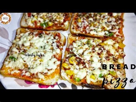 Bread Pizza Without Oven No Bake Bread Pizza Recipe In Pan Or Tawa