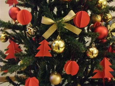 Noxcreare Palline Di Natale In Carta Diy Decorazioni Per L Albero