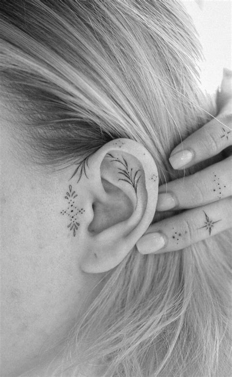 Where S Tattoo Is The Most Unique For Girls I Think Ears Artofit