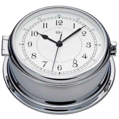 Horloge Analogique 587CR Barigo En Chrome