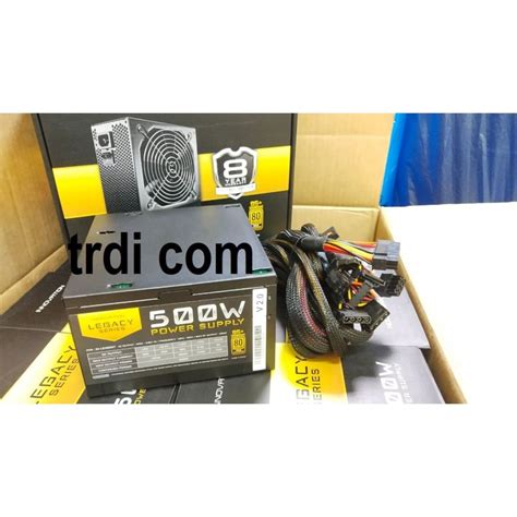 Jual PSU 80 Gold Pure 80 Innovation 500W Garansi 8th Ganti Baru