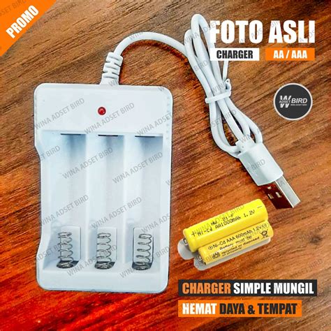 Jual ALAT CAS BATERAI JAM CHARGER BATRAI REMOT TIPE BATTERY AA AAA