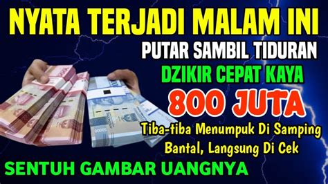 Putar Sambil Tiduran Uang Datang Sendiri Kerumah Anda Melalui Malaikat