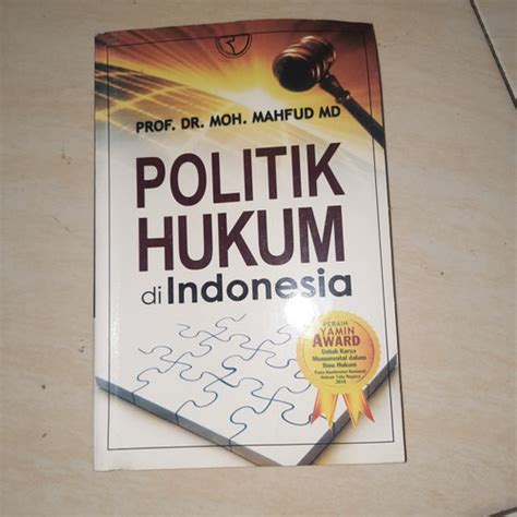 Jual Politik Hukum Di Indonesia Prof Dr Moh Mahfud Md Jakarta Pusat