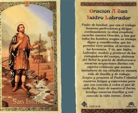 Oraci N De San Isidro Labrador Descubre El Poder De La Fe Y La