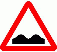 DOT556 Uneven road Surface | triangular warning signs | Road Signs Signs