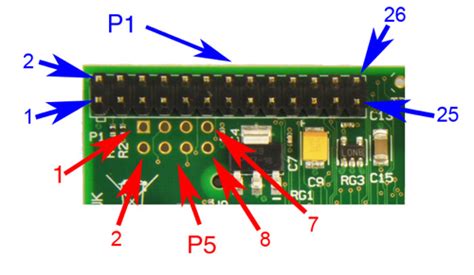 Raspberry Pi Pinout Rev