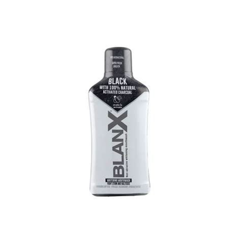 BLANX BLACK wybielający płyn do higieny jamy ustnej 500 ml opinie