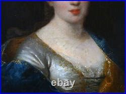 Huile Sur Toile Blog Archive Tableau Ancien Portrait De Femme Ecole