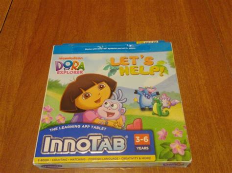 Vtech Dora The Explorer Innotab Learning App Tablet Game Cartridge Let