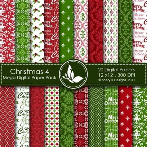 Kit Imprimible Pack Fondos Navidad Clipart Cod 14 En Venta En Capital