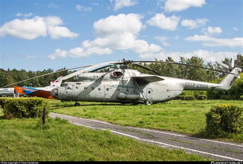 CCCP 21868 Aeroflot Soviet Airlines Mil Mi 6 Photo By Pauli Hankonen