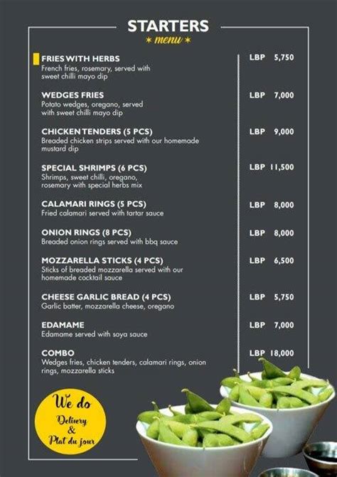 Hungry Head Menu Menu For Hungry Head Zouk Mosbeh Kesserwein
