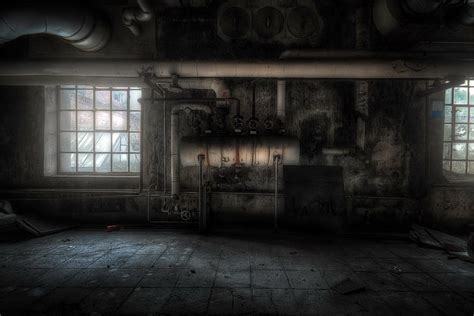 HD wallpaper: room dark old pipes, window, abandoned, indoors, domestic room | Wallpaper Flare