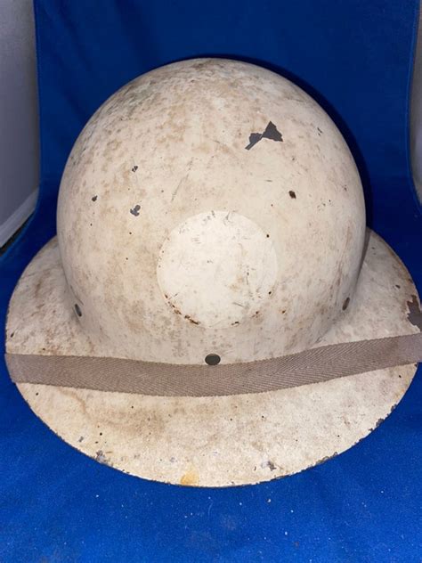 Wwii Us Civil Defense Helmet World War Ii Gem