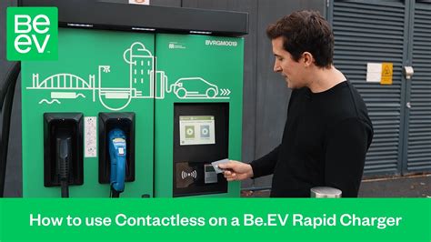 How To Use Contactless On A Beev Rapid Charger Youtube