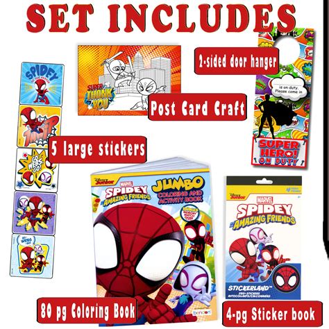 Snapklik Spidey And His Amazing Friends Activity Set Bundle