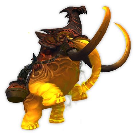 Renewed Magmammoth Warcraft Mounts