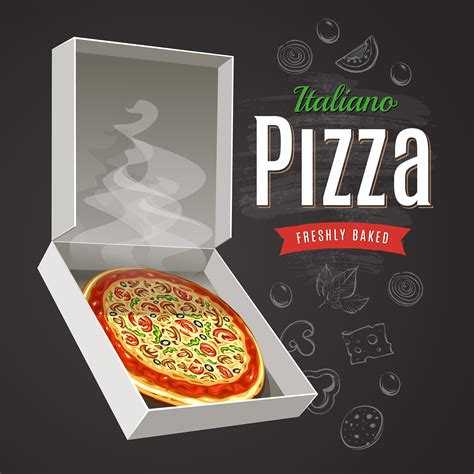 Hot Pizza Vector Vector Art At Vecteezy