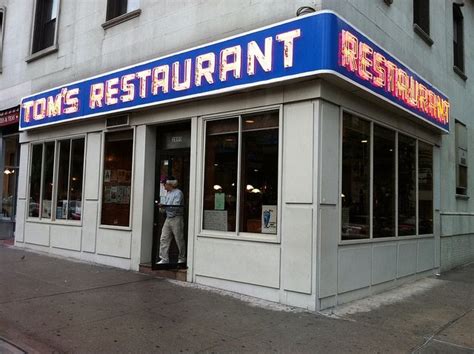 Toms Restaurant From Seinfeld Toms Diner Nyc Restaurants Vintage