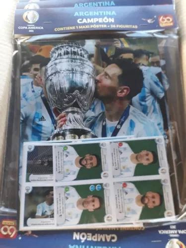 Figuritas Copa América 2021 Póster Argentina Campeón en venta en Tres