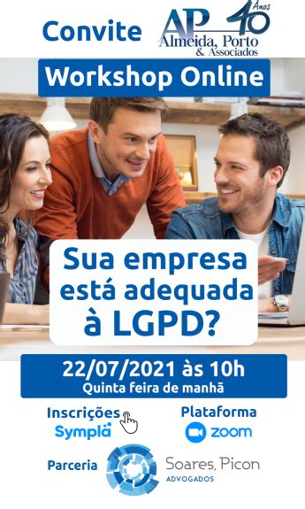 Workshop Sua Empresa Est Adequada Lgpd Online Sympla