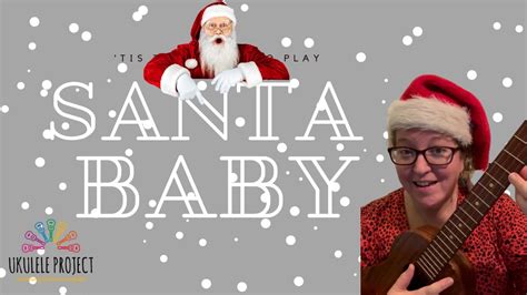 Santa Baby Eartha Kitt Ukuleleplayalong Youtube