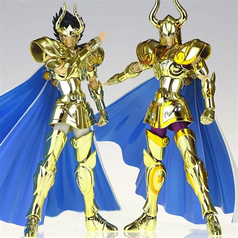 Modelo CS Bonito Saint Seiya Myth Cloth EX Capricrn Shura Gold 24K OCE