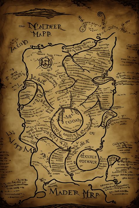 Marauders Map Harry Potter · Creative Fabrica