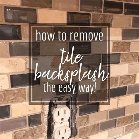 How To Remove Tile Backsplash Without Damaging Drywall 2022