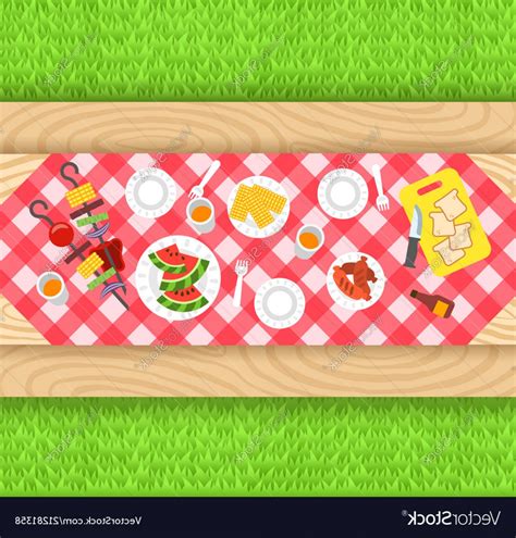 Picnic Background Vector at Vectorified.com | Collection of Picnic ...