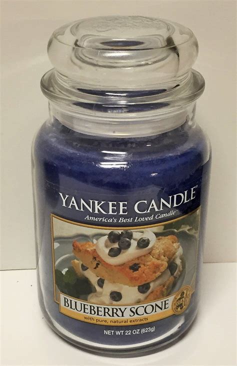 Blueberry Scone Yankee Candle Large 22 Oz Jar Blueberry Scones Yankee Candle Candles