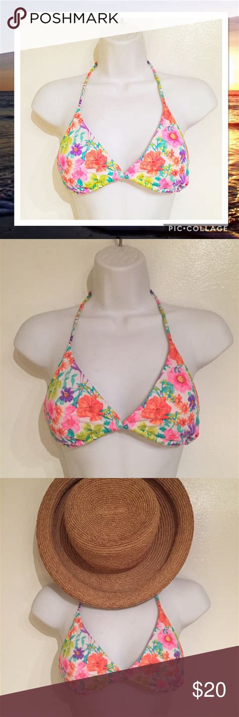 Victoria S Secret Floral Bikini Top Floral Bikini Top Victoria