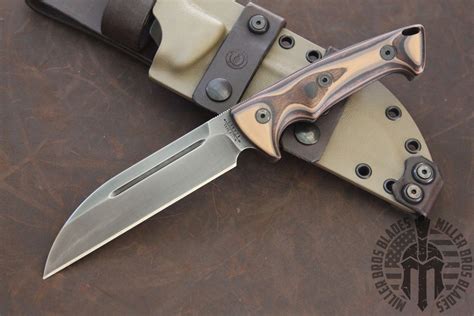 Miller Bros Blades Custom Knife In Z Wear Pm Steel Visit Our Website