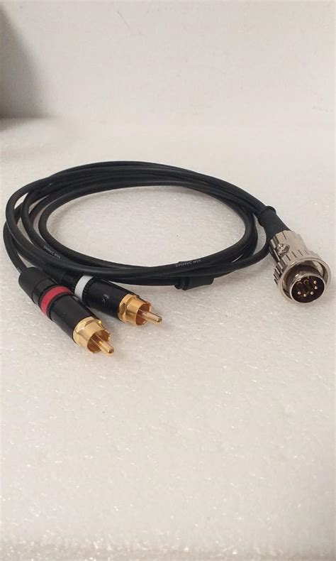 Rca To Naim Pin Din Audio Hi Fi Interconnect Vandamme Cable Audio