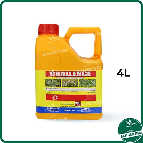 Challenge Liter Glyphosate Isopropylammonium Herbicide Same As