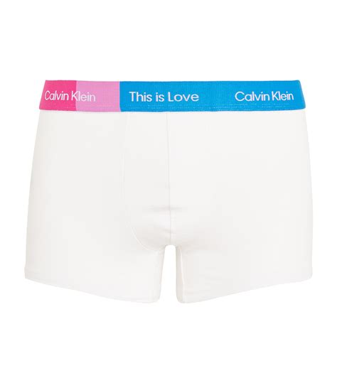 Calvin Klein Cotton Stretch This Is Love Trunks Harrods Us