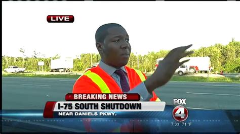 Fatal Crash Closes I 75 South In Fort Myers 730 Am Update Youtube