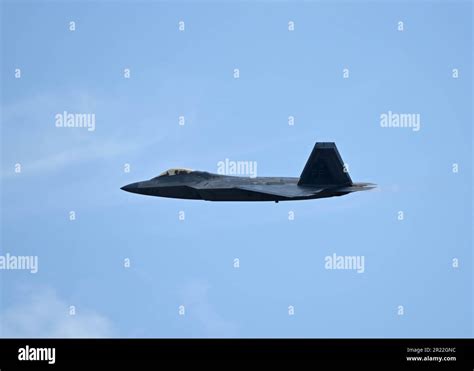 U S Air Force Capt Samuel RaZZ Larson F 22 Demonstration Team