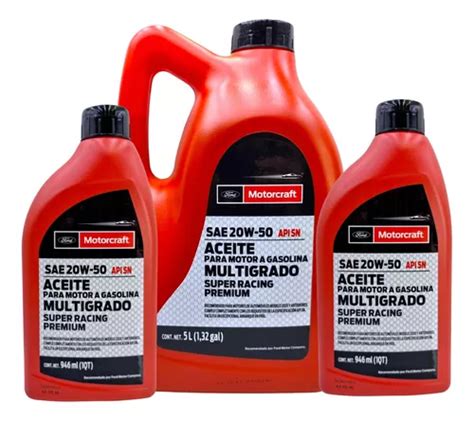 Aceite 20w50 Motorcraft Multigrado 7 Litros Envío gratis