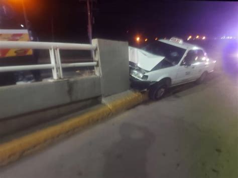 Taxista Result Lesionado Tras Protagonizar Aparatoso Accidente En El