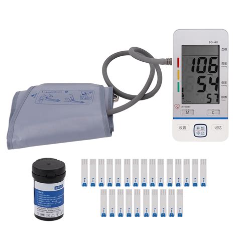 2 In 1 Fully Automatic Blood Glucose Monitor Kit With 25 Test Strip