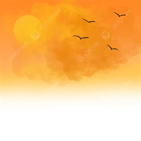 Beauty Sunset Sky Landscape Sunset Sky Landscape Png Transparent