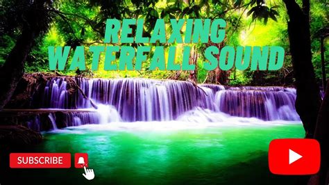 RELAXING WATERFALL SOUND WATERFALL ASMR WATERFALL SOUND FOR DEEP