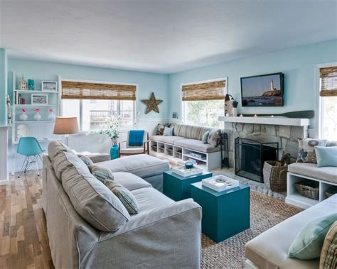 20 Beautiful Beach House Living Rooms