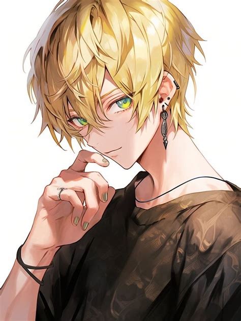 Pin By Valatshi On Art Blonde Anime Boy Cute Anime Pics Handsome Anime