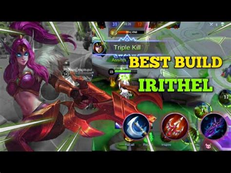 Irithel Best Build Top Global Mobile Legends Youtube