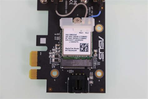 ASUS PCE AXE5400 Análisis de esta tarjeta WiFi 6E PCIe