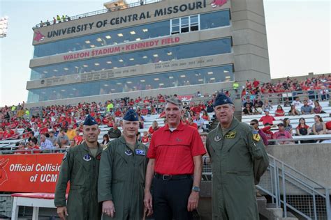 DVIDS Images B 2 Spirit Kickoffs UCM Football Military Appreciation